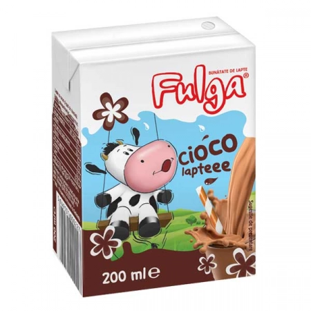 Fulga lapte uht cu cacao 1.5% 200ml