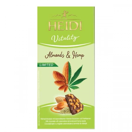 Heidi Vitality almonds&hemp 80g