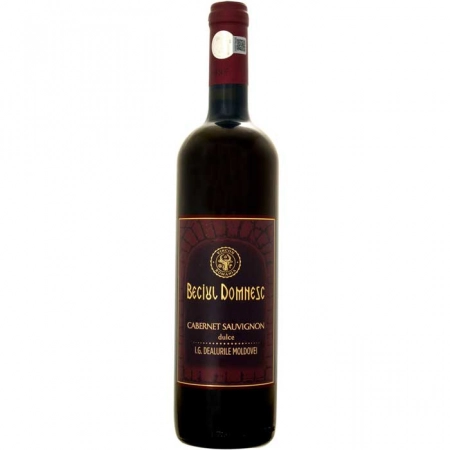 Beciul Domnesc cabernet sauvignon vin rosu dulce 750ml