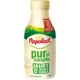 Napolact iaurt de baut in tihna 1.5% 330g