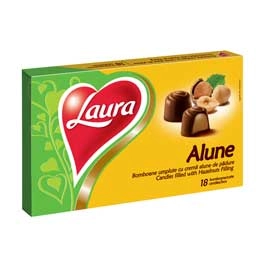 Laura ciocolata cu crema de alune 140g