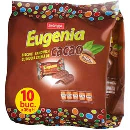 Dobrogea eugenia original family cu cacao 360g