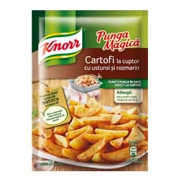 Knorr punga magica cartofi la cuptor cu usturoi si rozmarin 30g