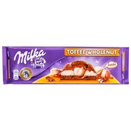 Milka ciocolata toffee 250g