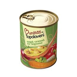 Bunatati de Topoloveni supa crema de legume 400g