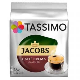 Jacobs Tassimo capsule caffe crema clasico 112g
