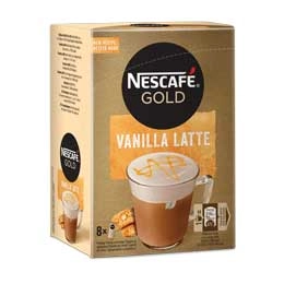 Nescafe Gold vanila latte (8plicuri x 14g)