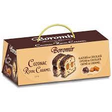 Boromir cozonac royal cu caramel 550g