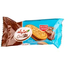 Ulpio cremita biscuiti de vanilie cu crema de cacao 34g