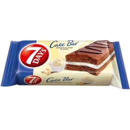 7 Days cake bar cu crema de vanilie 32g