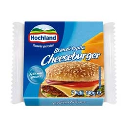 Hochland branza topita cheeseburger (felii) 140g