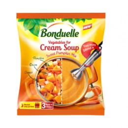 Bonduelle amestec de legume pentru supa crema de dovleac 400g