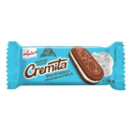 Ulpio cremita biscuiti de cacao cu crema de frisca 34g