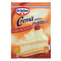 Dr Oetker crema pentru prajituri cu gust de vanilie 50g