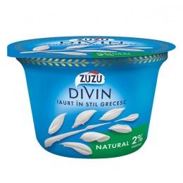 Zuzu divin iaurt natural 2% 150g