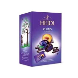 Heidi Moments Praline cu prune si ciocolata amaruie 185g