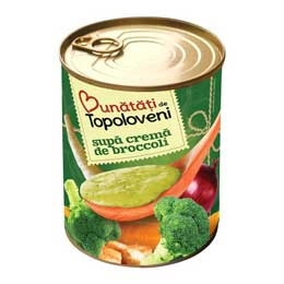 Bunatati de Topoloveni supa crema de broccoli 370g