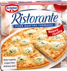 Dr Oetker Ristorante pizza quattro formaggi 320g