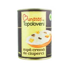 Bunatati de Topoloveni supa crema de ciuperci 400g
