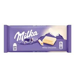 Milka ciocolata alba 100g